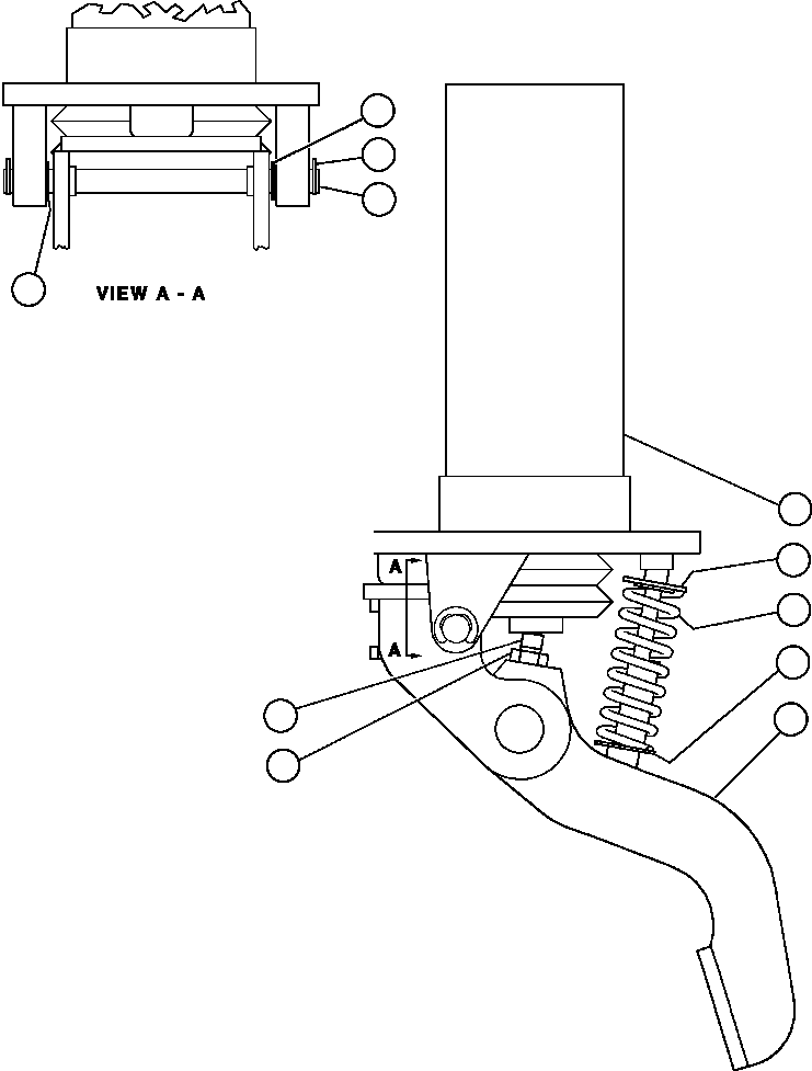 Komatsu parts book diagram for AFE32-EZ 830E                 COLLAHUASI: BRAKE VALVE ASSEMBLY (BF1851)