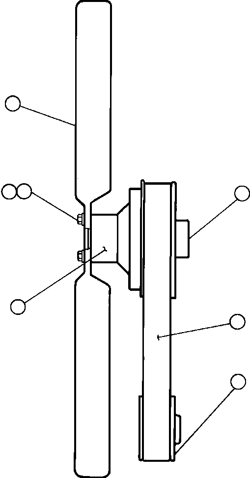 Komatsu parts book diagram for AFE32-FA 830E                 COLLAHUASI: FAN & FAN DRIVE