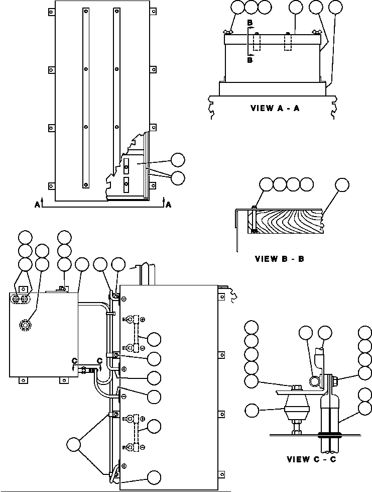 Komatsu parts book diagram for AFE32-FA 830E                 COLLAHUASI: ELECTRIC START INSTALLATION