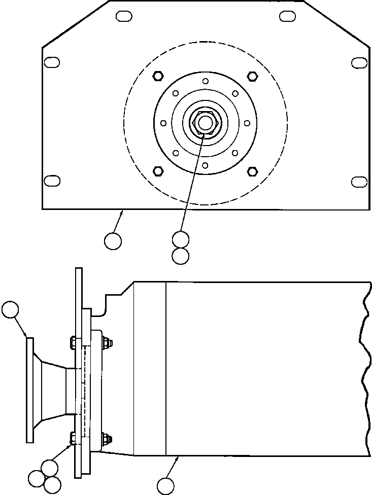 Komatsu parts book diagram for AFE32-FA 830E                 COLLAHUASI: HOIST PUMP INSTALLATION
