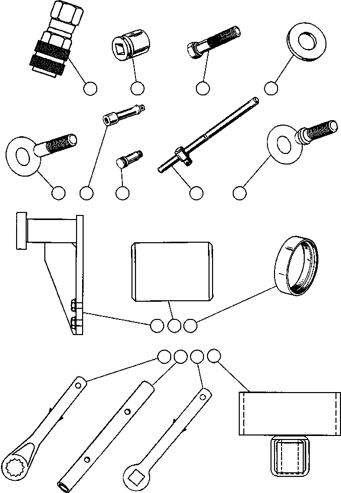 Komatsu parts book diagram for AFE32-FA 830E                 COLLAHUASI: TOOL GROUP - INTERNATIONAL (EB6678)
