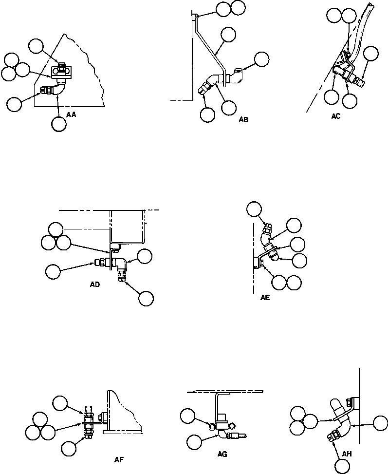 Komatsu parts book diagram for AFE32-FA 830E                 COLLAHUASI: FIRE CONTROL INSTALLATION - 2