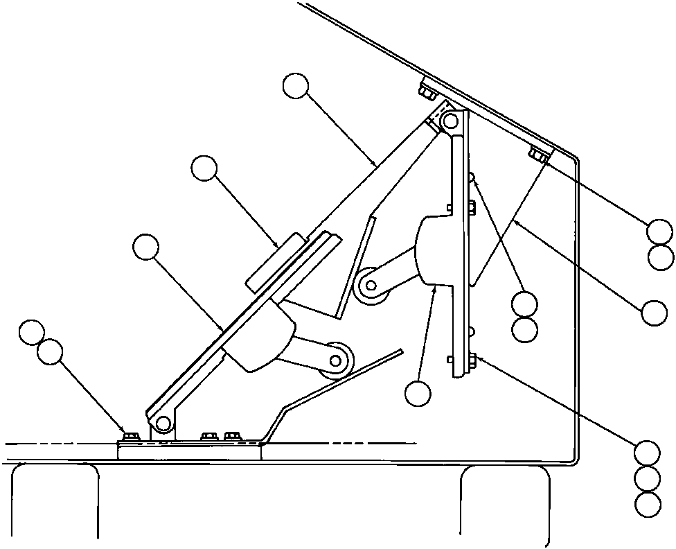 Komatsu parts book diagram for AFE32-Y 830E S/N 31588,31589,31631,31632: THROTTLE & RETARDER INSTL