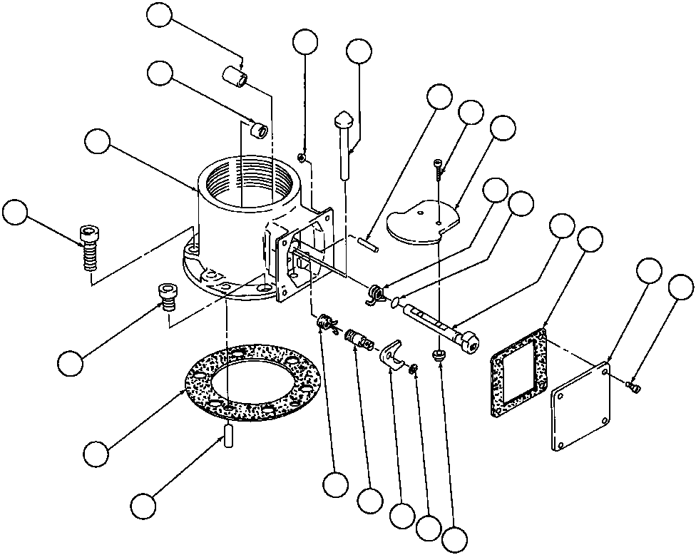 Komatsu parts book diagram for AFE32-Y 830E S/N 31588,31589,31631,31632: AUTOMATIC TRIP VALVE (VE4854)