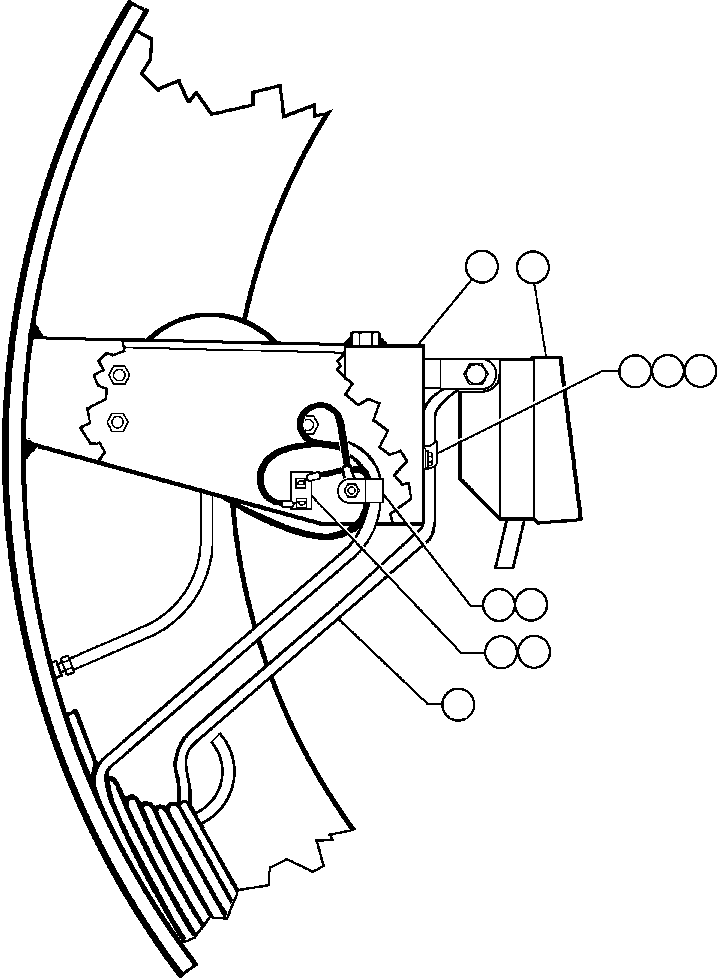 Komatsu parts book diagram for AFE42-GA 630E GLIDER KIT - AK5157 S/N GAE2209 & UP      MAGNUM HOBET: DRIVE AXLE HOUSING LIGHT