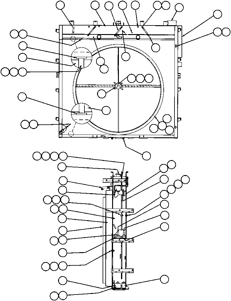 Dump Trucks Komatsu / AFE43-AD 685E                 ARCH MINERAL(AFE43-AD) / RADIATOR ASSM (PB6788)(018 : 35061)