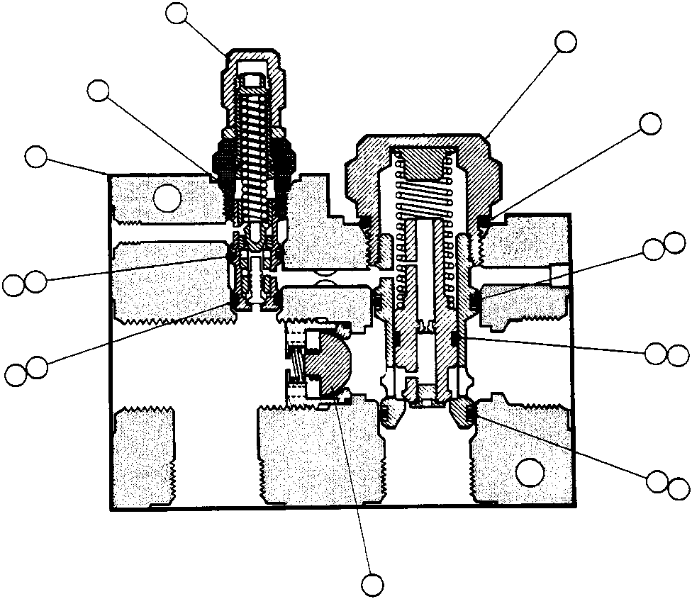 Dump Trucks Komatsu / AFE43-AD 685E                 ARCH MINERAL(AFE43-AD) / UNLOADER VALVE ASSM (PB7291)(120 : 14415)
