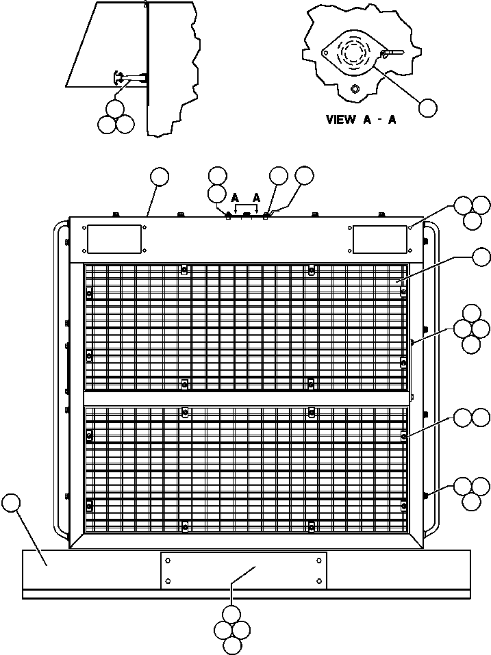 Dump Trucks Komatsu / AFE43-AQ 685E S/N 32261 & 32262 JWANENG(AFE43-AQ) / FRAME, HOOD & GRILLE INSTL(006 : 30334)