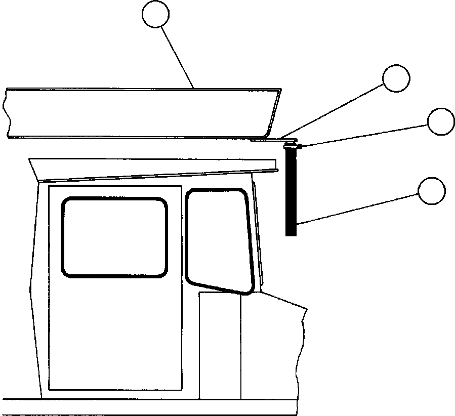 Dump Trucks Komatsu / AFE43-AQ 685E S/N 32261 & 32262 JWANENG(AFE43-AQ) / BODY POSITION INDICATOR INSTL(192 : 13294)