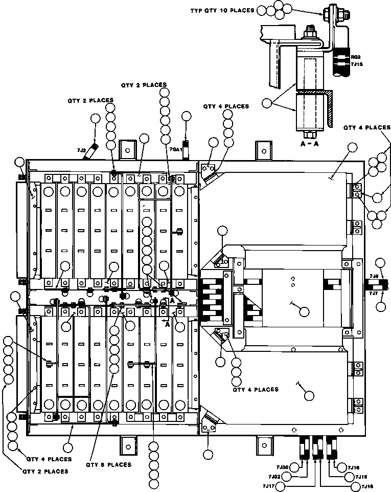Dump Trucks Komatsu / AFE43-AQ 685E S/N 32261 & 32262 JWANENG(AFE43-AQ) / BLOWN GRID MODULE - 3(210 : 35169)