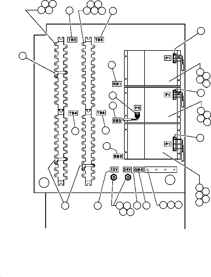 Dump Trucks Komatsu / AFE43-AQ 685E S/N 32261 & 32262 JWANENG(AFE43-AQ) / JUNCTION BOX ASSM(226 : 30609)