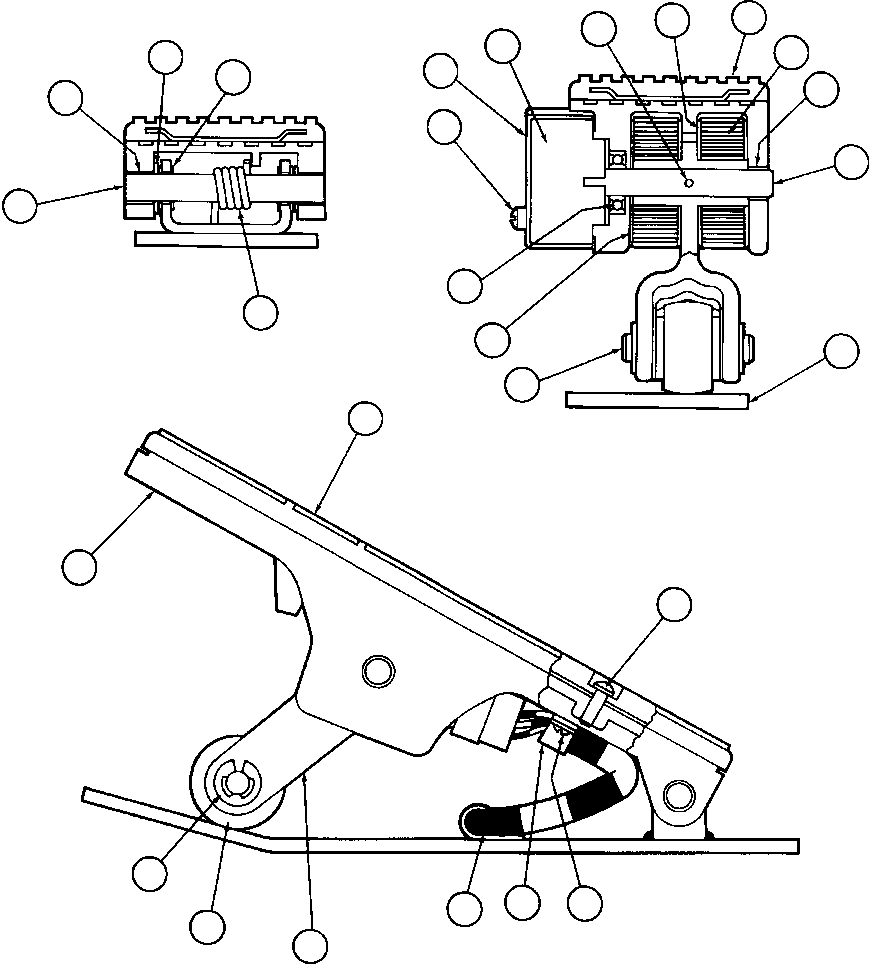 Dump Trucks Komatsu / AFE43-AQ 685E S/N 32261 & 32262 JWANENG(AFE43-AQ) / ELECTRONIC TREADLE (PB8249)(312 : 35247)