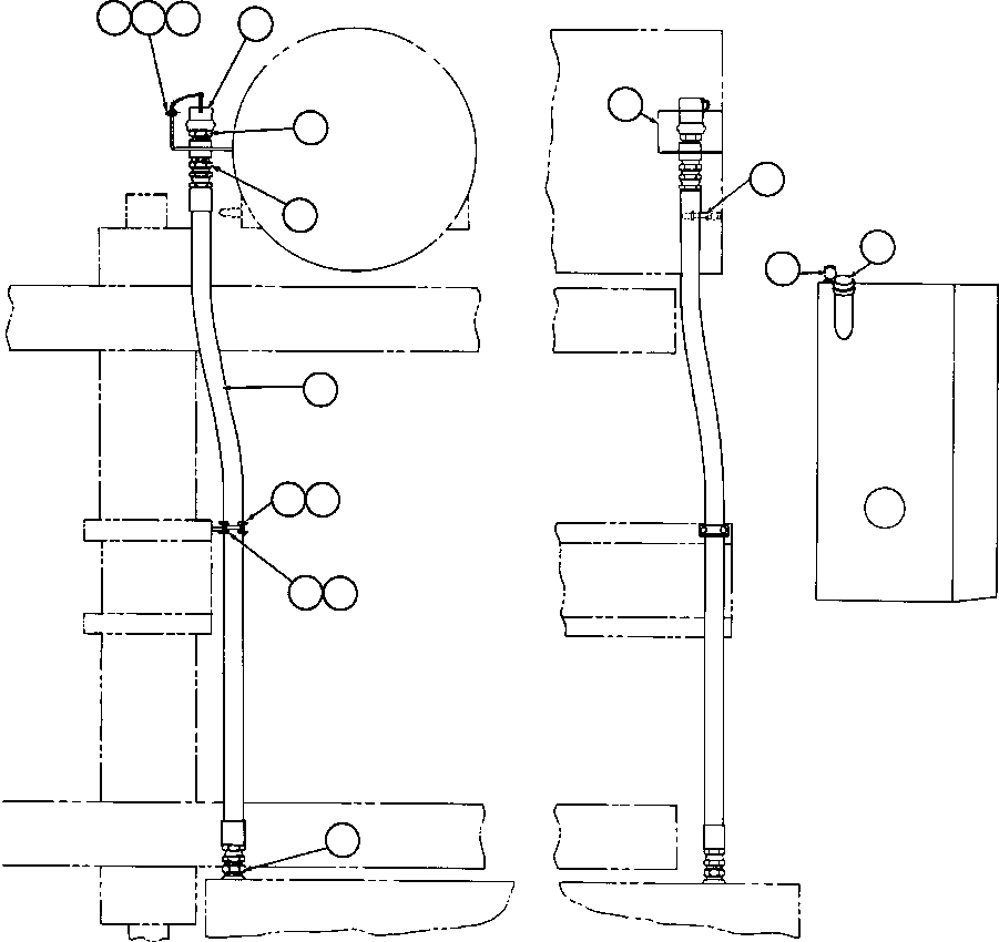 Dump Trucks Komatsu / AFE43-AQ 685E S/N 32261 & 32262 JWANENG(AFE43-AQ) / WIGGINS QUICK FUEL - L.H. (BD0651)(324 : 30119)
