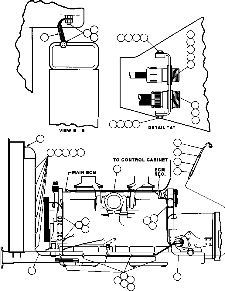 Dump Trucks Komatsu / AFE43-AQ 685E S/N 32261 & 32262 JWANENG(AFE43-AQ) / ENGINE & DDEC WIRING(330 : 35318)