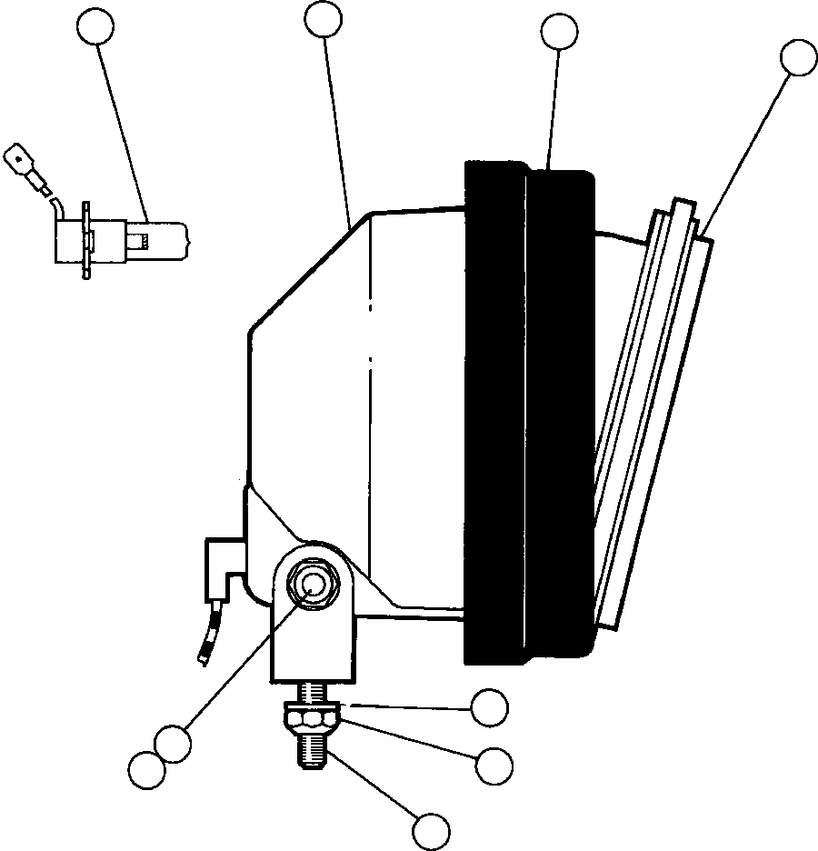 Dump Trucks Komatsu / AFE43-AQ 685E S/N 32261 & 32262 JWANENG(AFE43-AQ) / LIGHT ASSM - 2(350 : 25091)