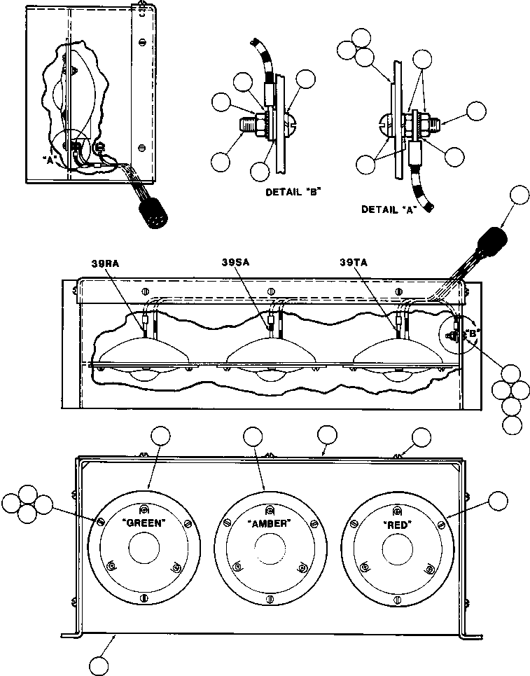 Dump Trucks Komatsu / AFE43-AQ 685E S/N 32261 & 32262 JWANENG(AFE43-AQ) / PAYLOAD LIGHT ASSM (EB3789-RH/EB3790-LH)(424 : 25093)