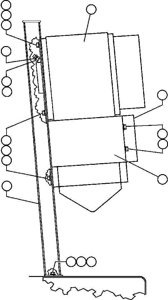 Dump Trucks Komatsu / AFE44-A 510E S/N 31682-3, 31697-9, 31712-8, 31724-5, 31734-5 COAL & ALLIED(AFE44-A) / AIR CLEANER INSTALLATION(034 : 9994)