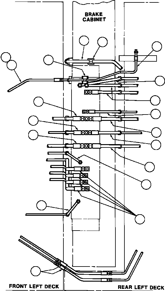Dump Trucks Komatsu / AFE44-A 510E S/N 31682-3, 31697-9, 31712-8, 31724-5, 31734-5 COAL & ALLIED(AFE44-A) / LEFT DECK PIPING - 3(232 : 25094)