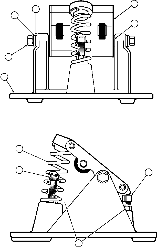 Dump Trucks Komatsu / AFE44-A 510E S/N 31682-3, 31697-9, 31712-8, 31724-5, 31734-5 COAL & ALLIED(AFE44-A) / PEDAL BASE ASSEMBLY (VE3128)(260 : 40188)