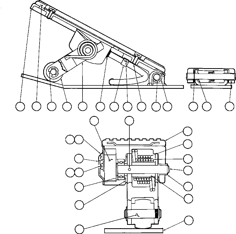 Dump Trucks Komatsu / AFE44-A 510E S/N 31682-3, 31697-9, 31712-8, 31724-5, 31734-5 COAL & ALLIED(AFE44-A) / ELECTRONIC TREADLE - RETARDING (PB7326)(264 : 14759)