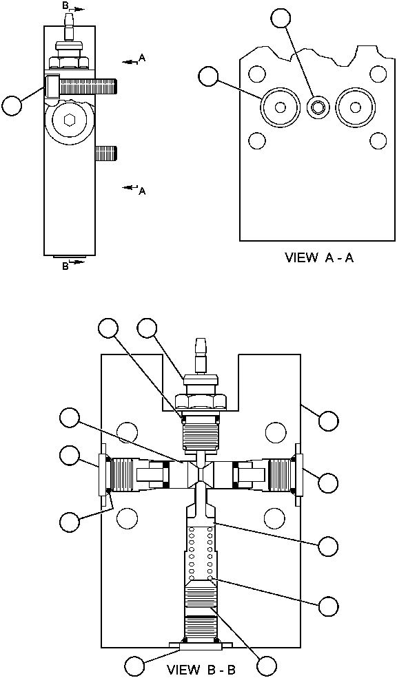 Komatsu parts book diagram for AFE47-AD 730E                SISHEN (A30095 & A30098): DIFFERENTIAL SWITCH ASSM (BF4334)