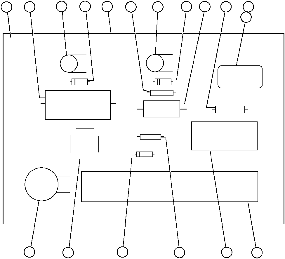 Komatsu parts book diagram for AFE47-AD 730E                SISHEN (A30095 & A30098): PANEL - FDP (VE6113)