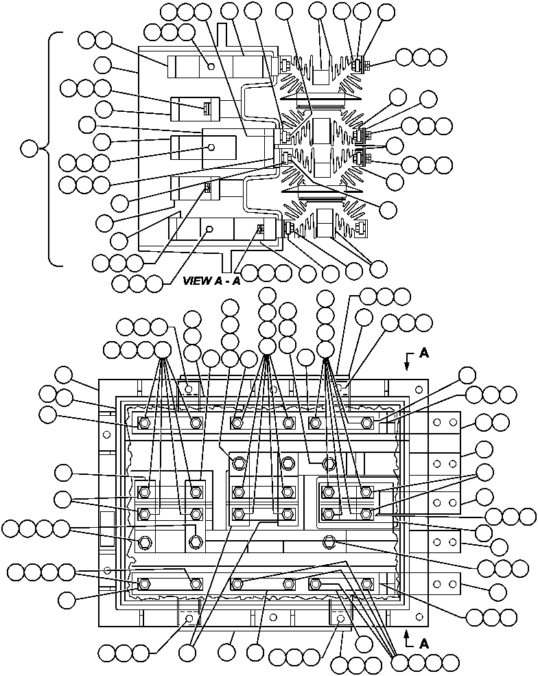 Dump Trucks Komatsu / AFE47-AD 730E                SISHEN (A30095 & A30098)(AFE47-AD) / PANEL - RECTIFIER (PB6489)(466 : 64077A)