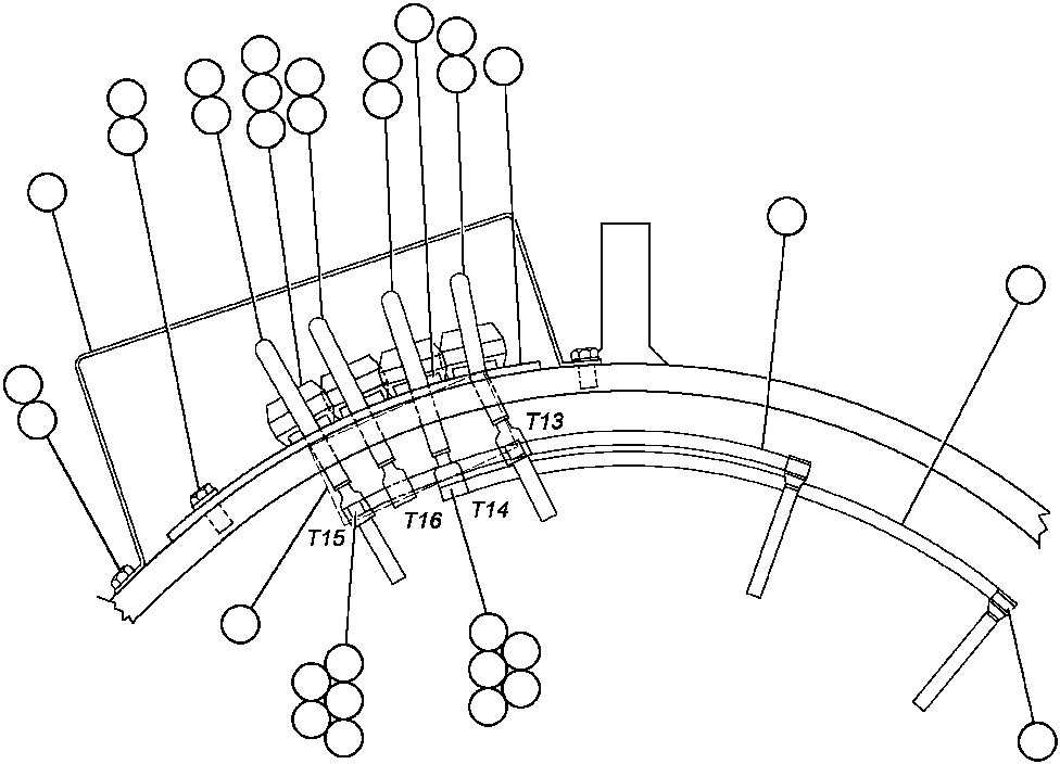 Komatsu parts book diagram for AFE47-AD 730E                SISHEN (A30095 & A30098): ALTERNATOR - 22N2 - 6