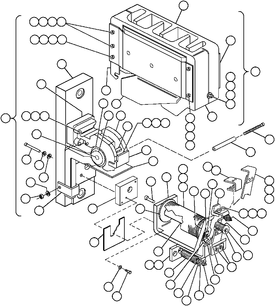 Dump Trucks Komatsu / AFE47-AD 730E                SISHEN (A30095 & A30098)(AFE47-AD) / CONTACTOR (VE1317)(530 : 64069)
