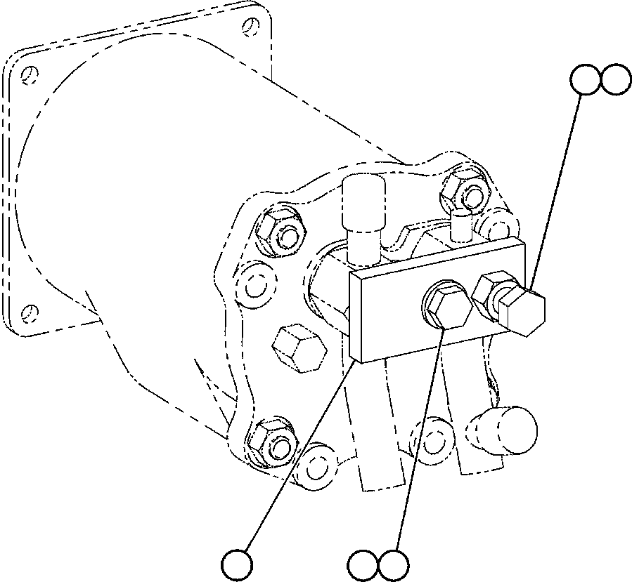Dump Trucks Komatsu / AFE47-BK 730E S/N A30201-A30202, A30205-A30207 & A30210-A30211 ATB(AFE47-BK) / ADJUSTABLE HOLD-DOWN ASSEMBLY (EJ1087)(170 : 50388)