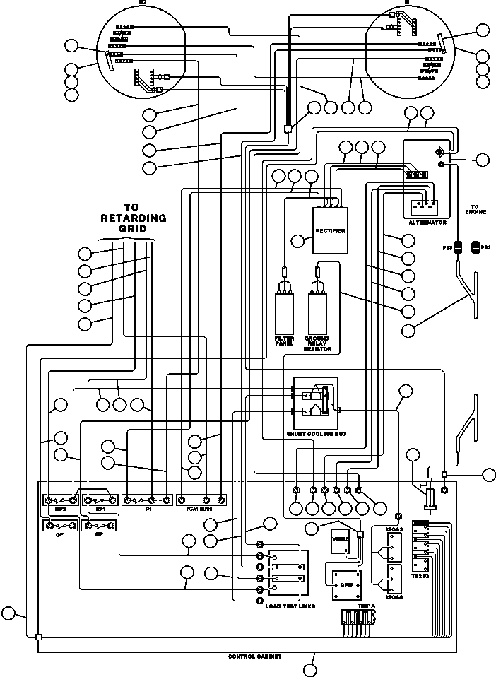 Dump Trucks Komatsu / AFE47-BK 730E S/N A30201-A30202, A30205-A30207 & A30210-A30211 ATB(AFE47-BK) / ELECTRIC POWER COMPONENTS WIRING(192 : 55457)