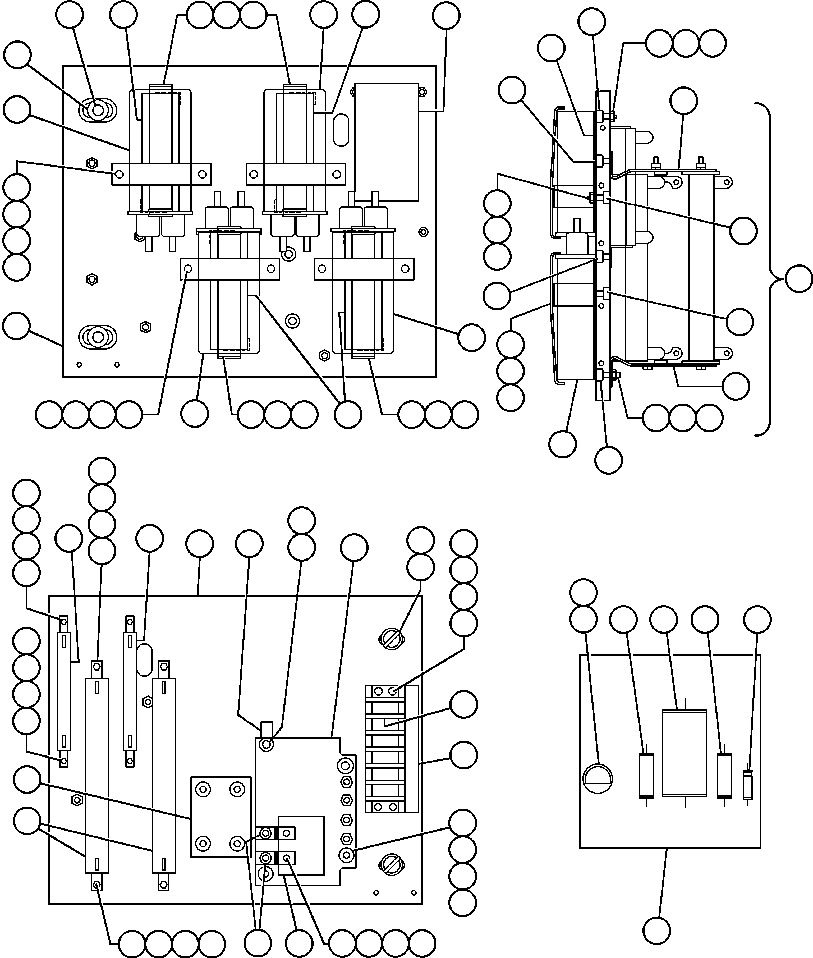 Dump Trucks Komatsu / AFE47-BK 730E S/N A30201-A30202, A30205-A30207 & A30210-A30211 ATB(AFE47-BK) / PANEL - COVER, M.F.S.E. (VE4910)(436 : 64074)