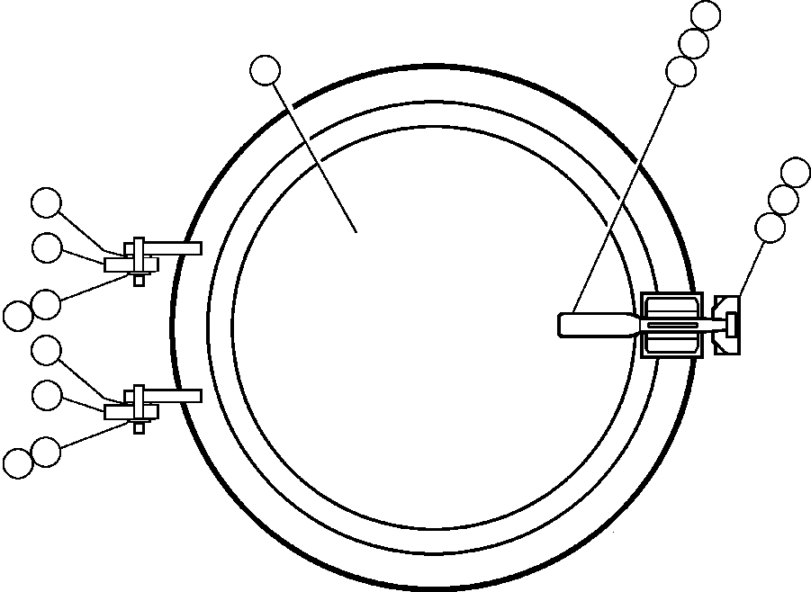 Komatsu parts book diagram for AFE47-BS 730E S/N A30220-A30224   PAMA: REAR HATCH COVER INSTALLATION