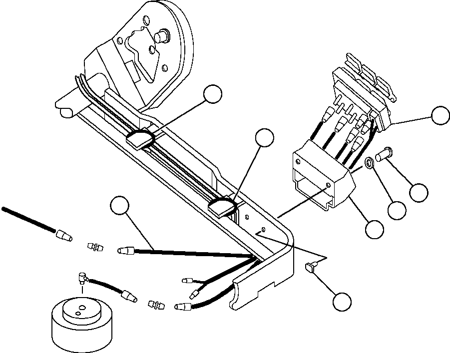 Komatsu parts book diagram for AFE47-BS 730E S/N A30220-A30224   PAMA: OPERATOR'S SEAT ASSEMBLY - 4 (EJ8295)