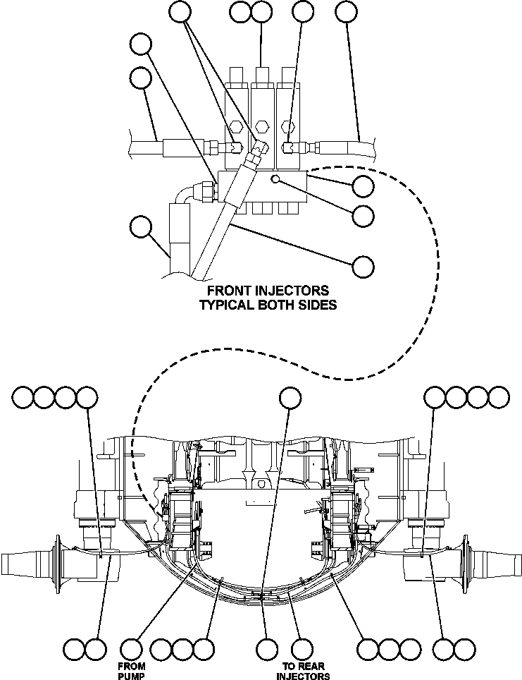 Dump Trucks Komatsu / AFE47-BS 730E S/N A30220-A30224   PAMA(AFE47-BS) / AUTOMATIC LUBRICATION SYSTEM - 2(340 : 55519)