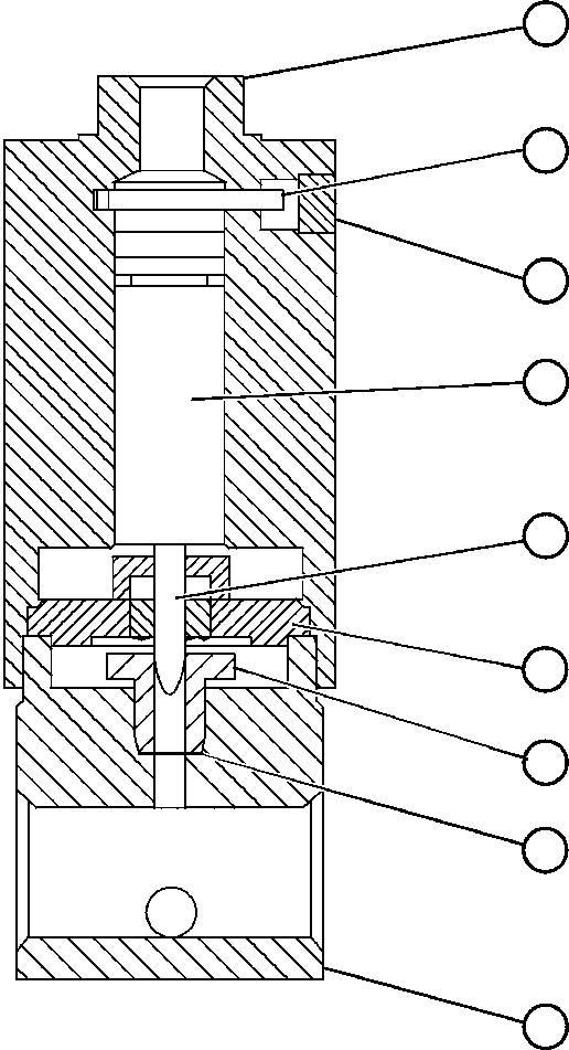 Komatsu parts book diagram for AFE47-CA 730E S/N A30257 & A30260  FOSCOR: VENT VALVE ASSEMBLY (LA0598)