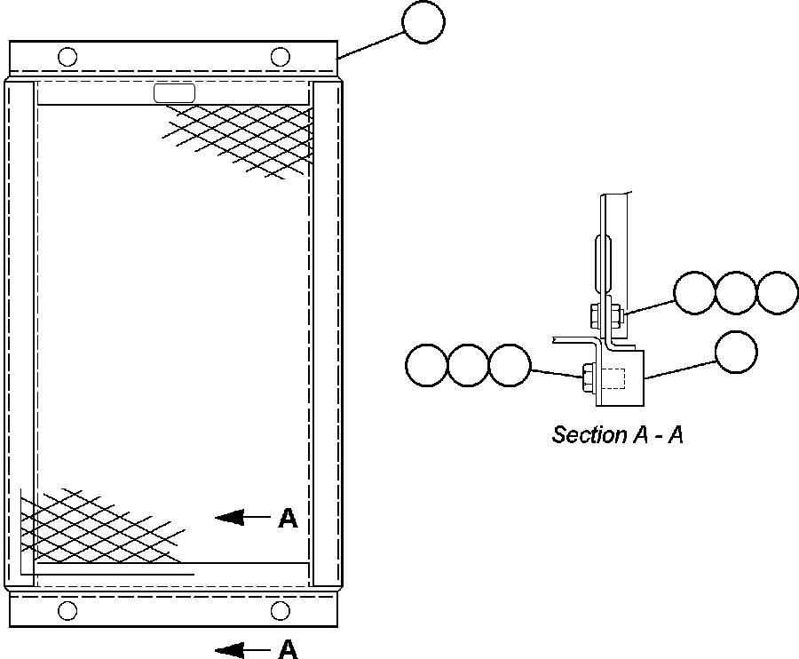 Komatsu parts book diagram for AFE47-CA 730E S/N A30257 & A30260  FOSCOR: PANEL - FILTER - 1 (PB5066)