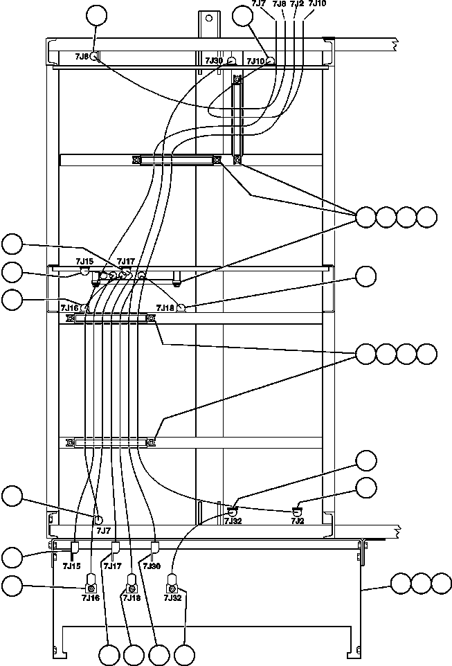 Komatsu parts book diagram for AFE47-CA 730E S/N A30257 & A30260  FOSCOR: BLOWN GRID - 3 STEP, 18 ELEMENT - 3
