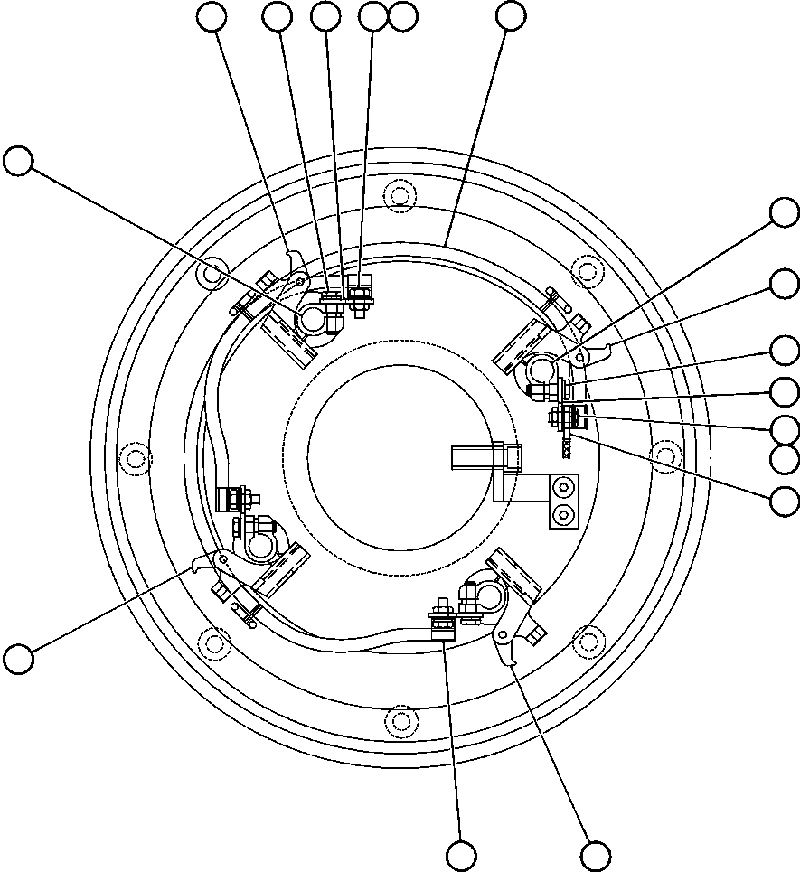 Komatsu parts book diagram for AFE47-CA 730E S/N A30257 & A30260  FOSCOR: BLOWER UNIT - 3