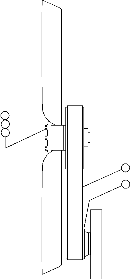 Komatsu parts book diagram for AFE47-DH 730E S/N A30375             ALCOA: FAN & FAN DRIVE