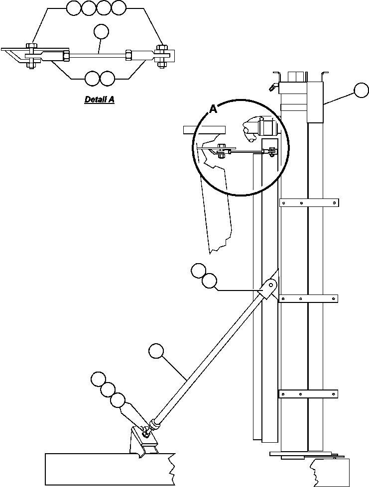 Komatsu parts book diagram for AFE47-EF 730E S/N A30445 & A30446   ORAPA MINE: RADIATOR INSTALLATION