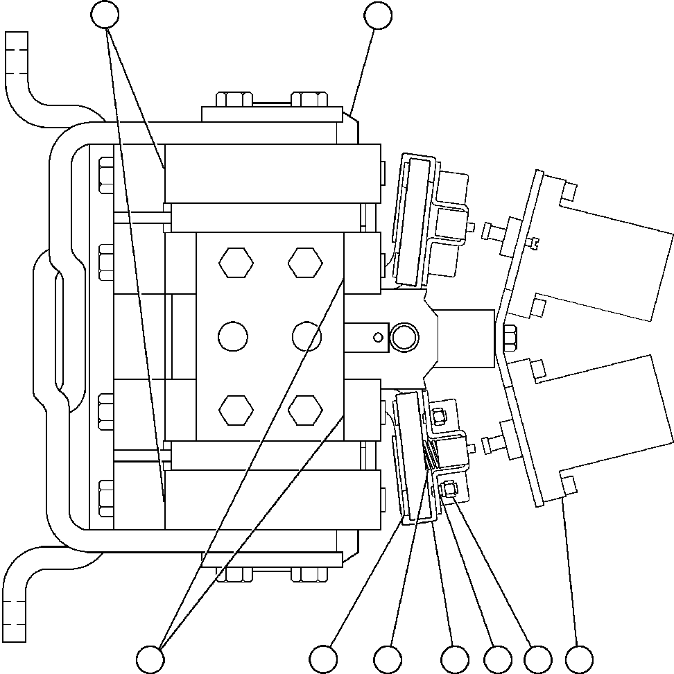 Komatsu parts book diagram for AFE47-EF 730E S/N A30445 & A30446   ORAPA MINE: REVERSER ASSEMBLY (AIR LESS) (PB9229)
