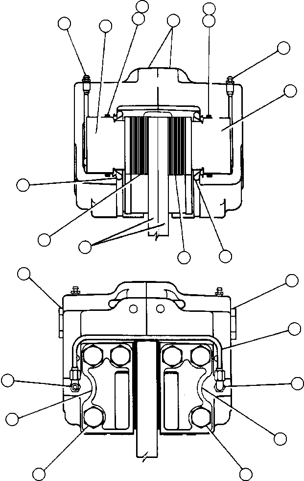 Dump Trucks Komatsu / AFE47-EW 730E S/N A30466, A30485 & A30486     DEXING COPPER(AFE47-EW) / FRONT DISC BRAKE ASSEMBLY (PB7362)(080 : 11765)