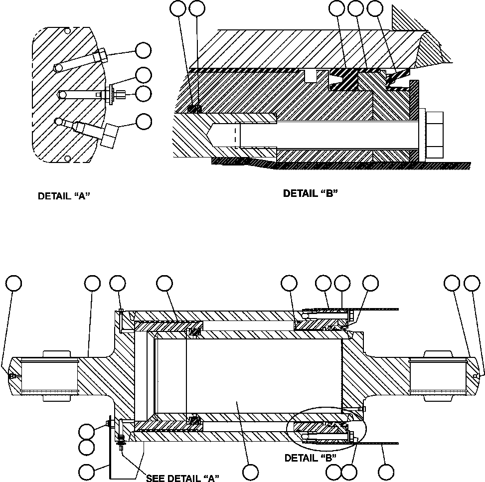 Komatsu parts book diagram for AFE47-FE 730E S/N A30512 - A30517    ROSSING URANIUM: REAR SUSPENSION ASSEMBLY (EJ8859)