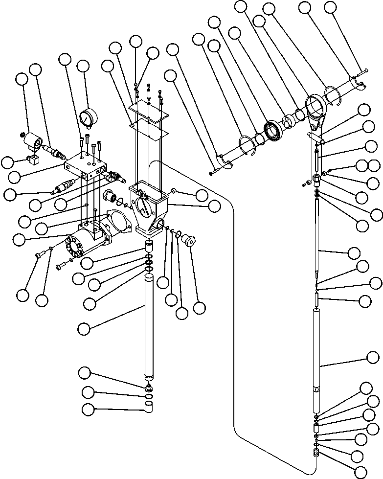 Komatsu parts book diagram for AFE47-FE 730E S/N A30512 - A30517    ROSSING URANIUM: LUBE PUMP ASSEMBLY (PC1767)