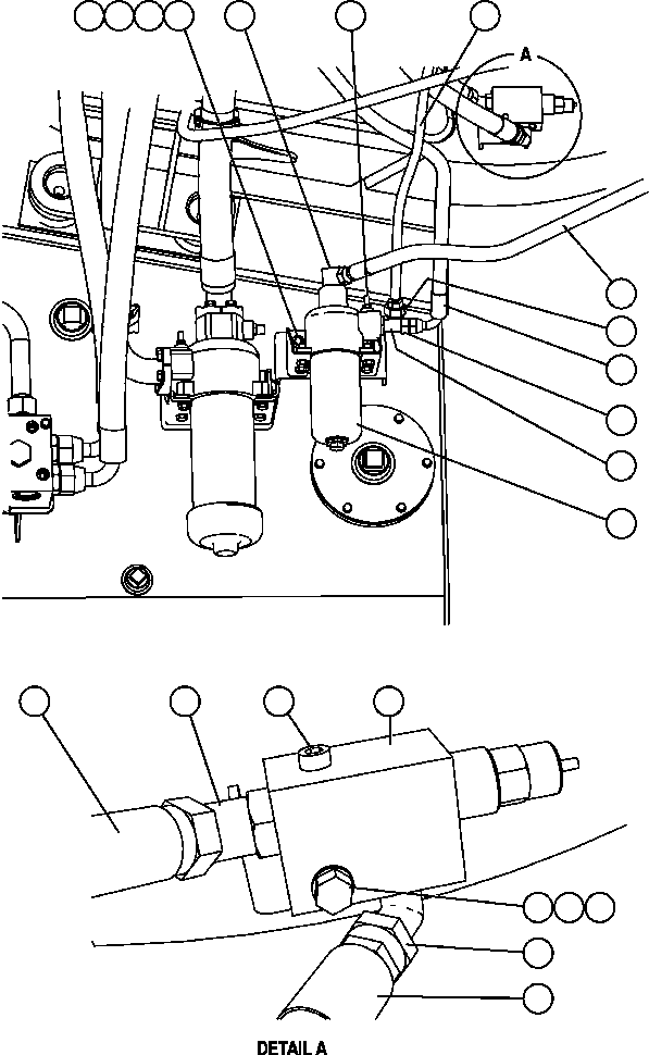 Komatsu parts book diagram for AFE47-FE 730E S/N A30512 - A30517    ROSSING URANIUM: AUXILIARY BLOWER PIPING - TROLLEY - 1