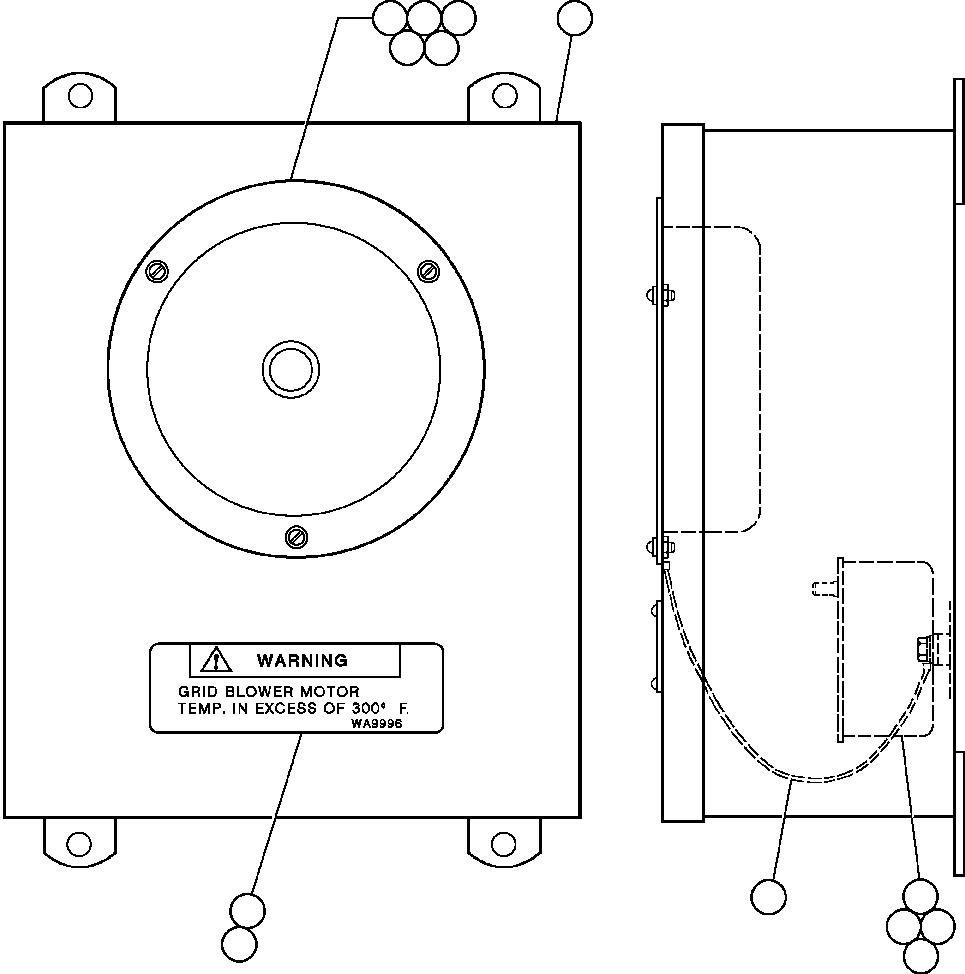 Komatsu parts book diagram for AFE47-FE 730E S/N A30512 - A30517    ROSSING URANIUM: JUNCTION BOX ASSEMBLY (EG8929)