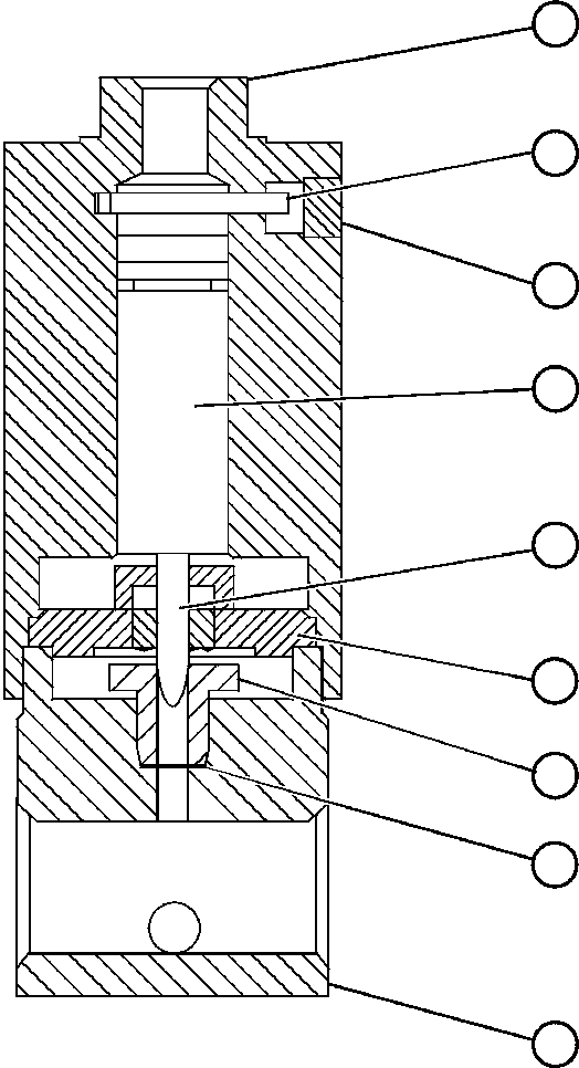 Komatsu parts book diagram for AFE47-FH 730E S/N A30524     NITTETSU: VENT VALVE ASSEMBLY (LA0598)