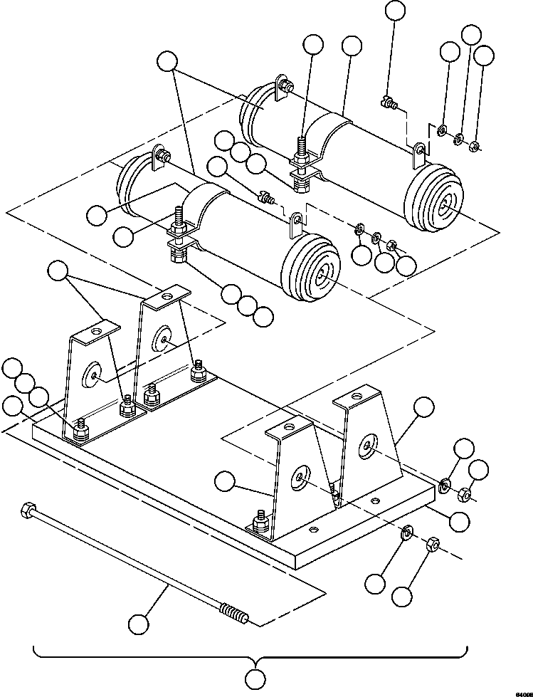 Komatsu parts book diagram for AFE47-GG 730E S/N A30600-A30601 & A30604-A30605    ROSSING (Trolley): PANEL - R1 (VE6119)
