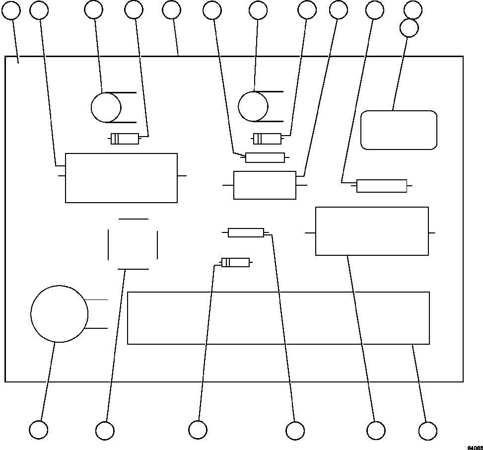 Komatsu parts book diagram for AFE47-GG 730E S/N A30600-A30601 & A30604-A30605    ROSSING (Trolley): PANEL - FDP (VE6113)